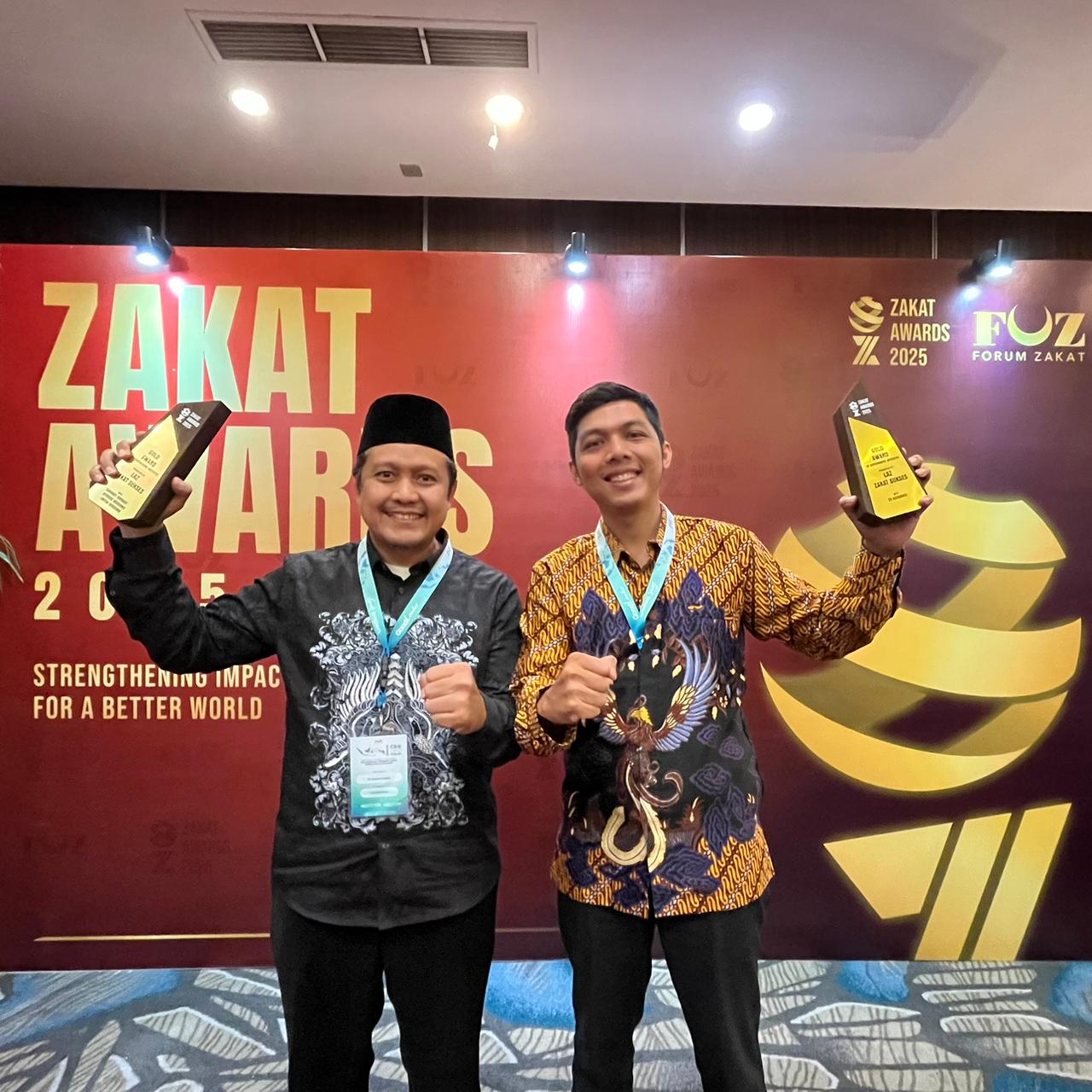 Zakat Sukses Raih Tiga Penghargaan di Zakat Awards 2025