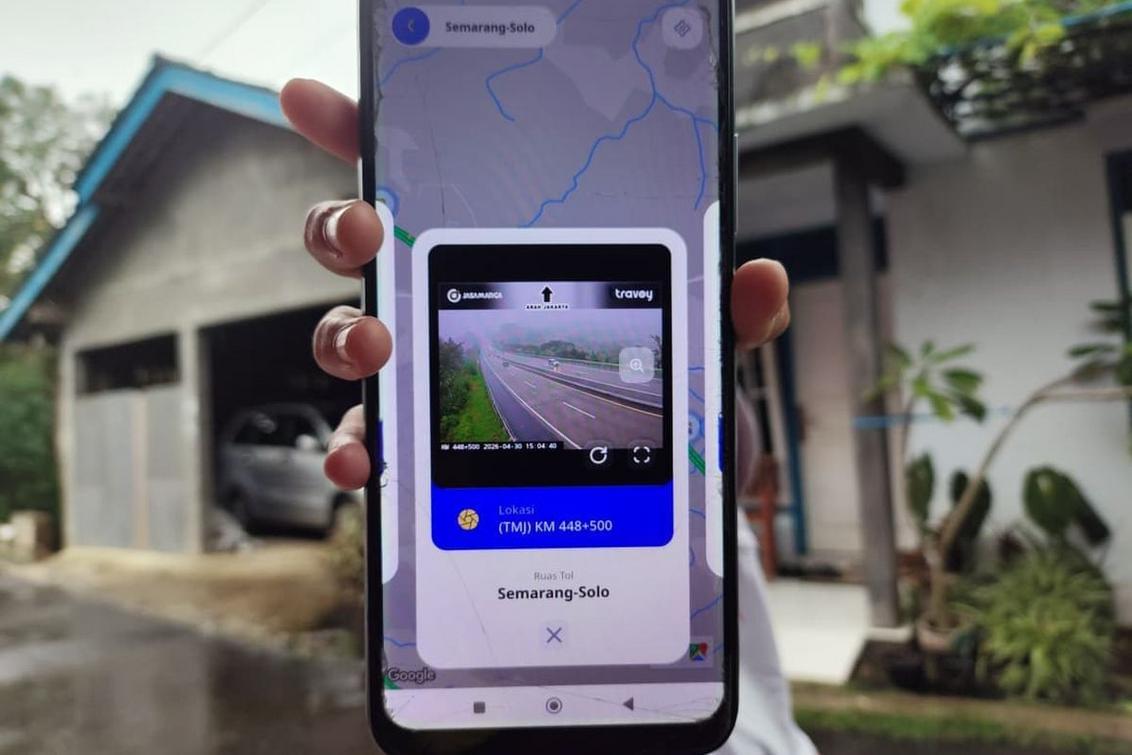 Andalkan CCTV Travoy Jasa Marga, Pengemudi Kini Bisa Pantau Kondisi Tol Secara Real Time
