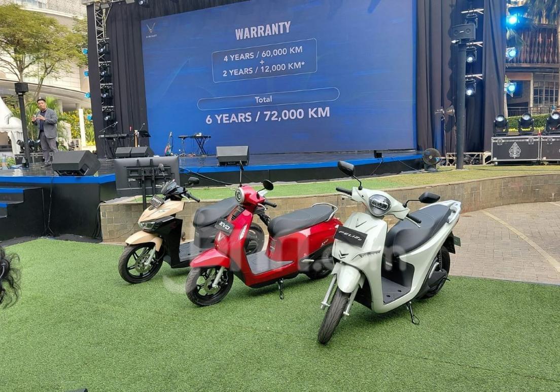 VinFast Resmi Hadirkan Tiga Motor Listrik di Jakarta, Berapa Harga Jualnya?