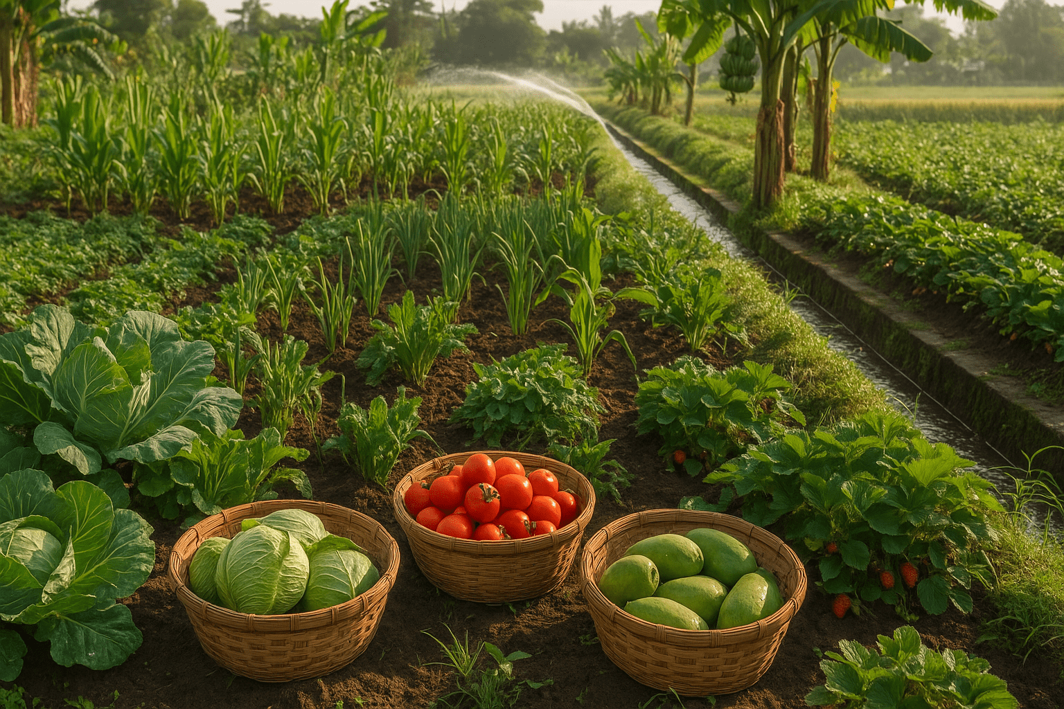 Nisab dan Cara Menghitung Zakat Pertanian Sayur-Buah
